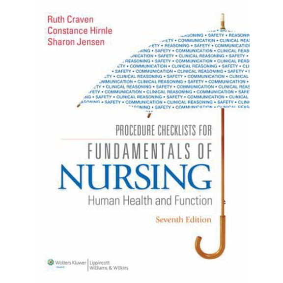 Pre-Owned Procedure Checklist for Fundamentals of Nursing Procedure Checklists: Human Health and Function (Paperback) 1605477877 9781605477879