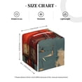 thumbnail image 3 of Picia Rusty Rocket Launch Pattern Tissue Box Cover,PVC Leather Square Holder,Tissue Box Holder with Magnetic Bottom,Facial Paper Organizer Dispenser-5.2"X5.2"X5.2", 3 of 8