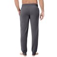 thumbnail image 5 of Men's Drawstring Pocket Cuffed Casual Pants, Solid Color Home Sleep Lounge Pants for Gift, Holiday and Relaxation,Dark Gray,3XL, 5 of 9