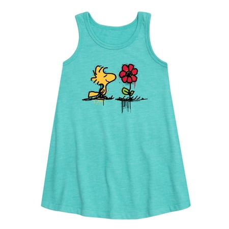 

Peanuts - Woodstock Rose - Toddler and Youth Girls A-line Dress