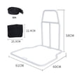 thumbnail image 2 of Riel de soporte de cama shamjiam Riel de cama Duradero con bolsillo de almacenamiento, 2 of 7
