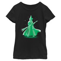 Girl's Wicked Elphaba Stars  Graphic T-Shirt