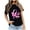 QR1_Black, variant on VKOYWKM Pink Ribbon Tshirts Women Breast Cancer Awareness Shirts Inspirational Short Sleeve Tee Tops Casual Crew Neck Fight Cancer T Shirts