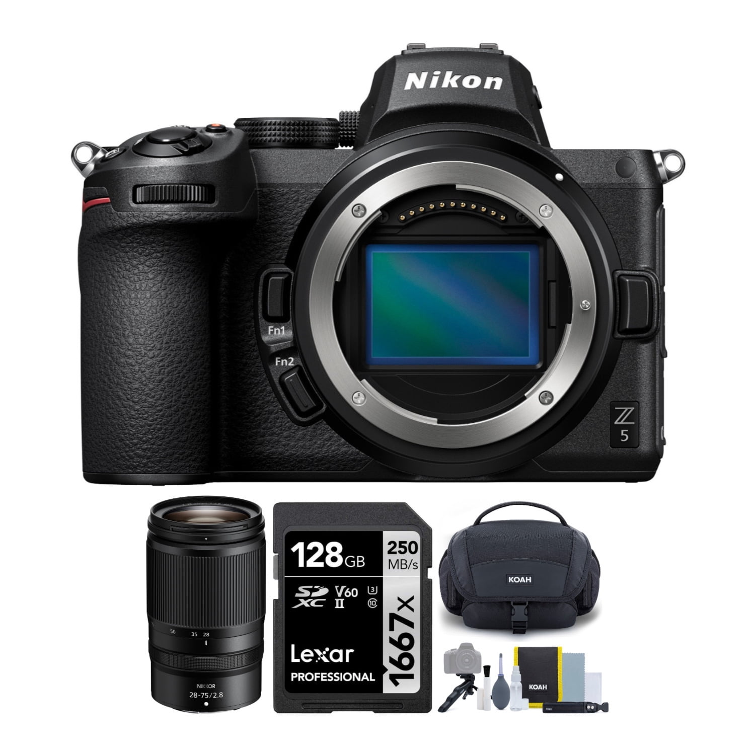 Nikon Z 5 FX-Format Mirrorless Camera with Z 28-75mm f/2.8 Lens Deluxe