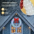 thumbnail image 3 of Ktaxon 48in Christmas Wreath Christmas Decoration Lighted Holiday Decor 315 Lights LED,Rainbow-Colored Changes, 3 of 6