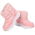 thumbnail image 4 of Kids Winter Shoes Kids Snow Boots Cold Weather Snow Boot Warm Winter Boots Kids Winter Shoes Fashionable Waterproof Non Slip Keep Warm Snow Boots For Boys Girls, 4 of 8