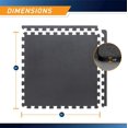 thumbnail image 2 of Interlocking  Flooring Mat for Exercise Equipment &amp; Accessories, 2 of 7