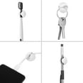 thumbnail image 7 of Cord Holder Cable Clips, 20PCS Black Adhesive Cord Organizer Charger Holder Wire Management Keeper for Nightstand, Desk, Office or Mouse, 7 of 7