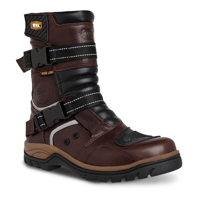 Botas Motociclista Biker 2.0 Cafe Chocolate chocolate 28.5 Workland Biker 2.0