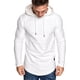 thumbnail image 3 of Sonducket Sudadera con capucha de algodón para hombre Sudadera con capucha absorbente de sudor Sudadera con capucha de algodón Sudadera con capucha de Sudaderas y sudaderas con capucha XXL,Blanco Sonducket AP000756-16, 3 of 6