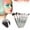 Green, variant on Kiplyki 10PC Portable makeup brush set, foundation brush, eye shadow brush set