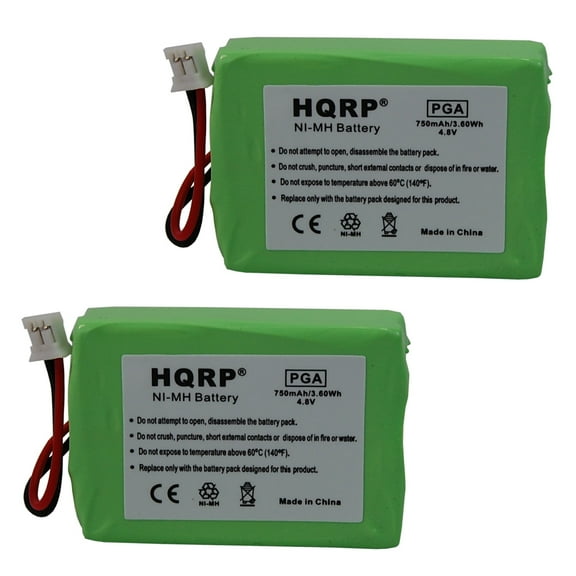 HQRP 2-Pack Battery Works with Sportdog DC-25 SDT00-11908 650-052 Kinetic MH750PF64HC Replacement