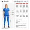 thumbnail image 2 of Infinity Scrubs Pant For Women Mid Rise Jogger CK080A, 2 of 5