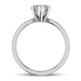thumbnail image 2 of Eloya Jewel 14K White Gold Plated Ring - 1.5 Ct Heart Cut Diamond Ring - Exquisite Lab Created Engagement Ring for Women's - Dazzling Proposal Ring - Great Gifts for Teen Girls or Loved Ones, 2 of 6