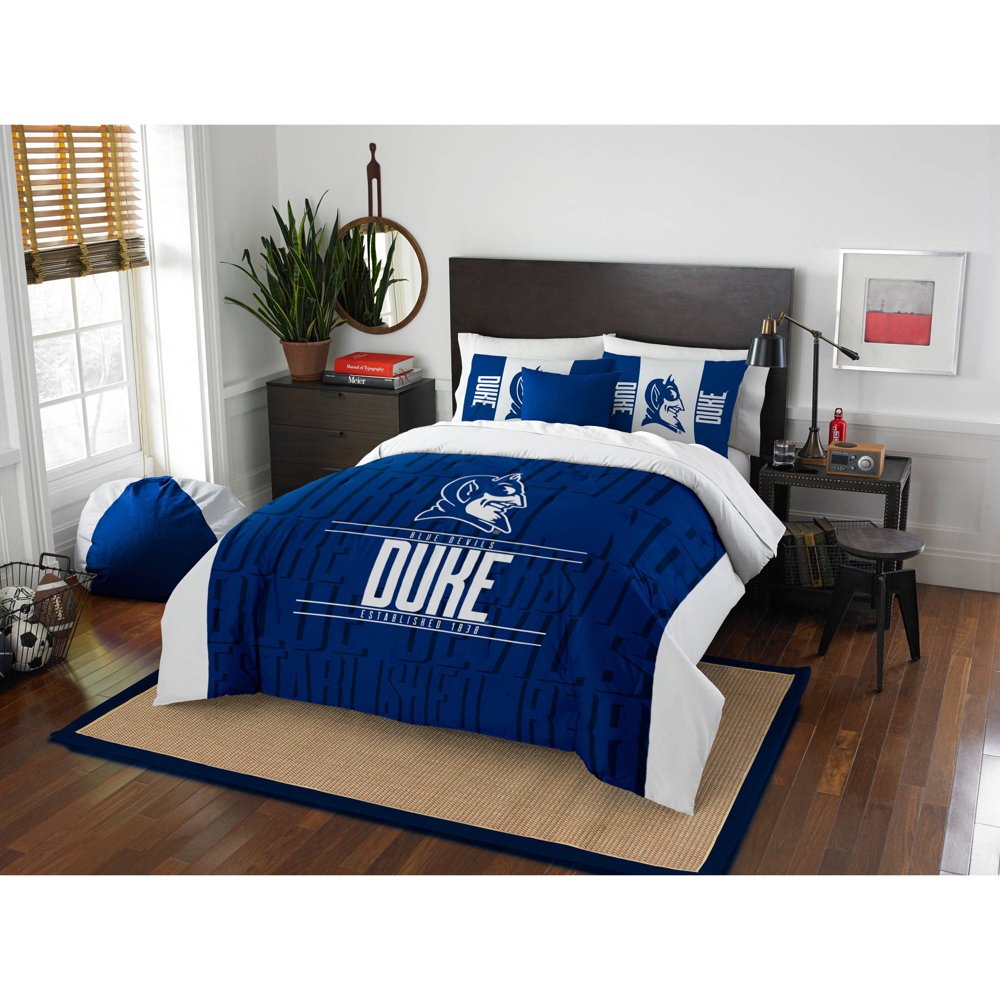 NCAA Duke Blue Devils "Modern Take" Bedding Comforter Set