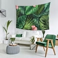 thumbnail image 2 of YFYANG Tropical Green Leaf Texture Tapestry, Bedroom Dormitory Living Room Decoration Tapestrys Wall Hanging , 80 x 60 in, 2 of 8
