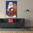 thumbnail image 3 of Epic Graffiti 'James Santa' by James Wiens, Canvas Wall Art, 40"x60", 3 of 8