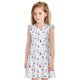 thumbnail image 1 of Balery Nautical Lighthouse Sailboat Camisón de princesa para niñas, pijama de algodón con mangas abullonadas, suave y bonito.-XX-Large, 1 of 6