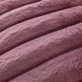thumbnail image 4 of Better Homes & Gardens Violet Faux Fur Channel Decorative Pillow 22x22, 4 of 5