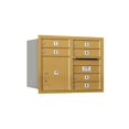 thumbnail image 3 of Salsbury Industries Recessed USPS 8 Door Rear Load 4C Horizontal Mail Center with 1 Parcel Locker, 3 of 4