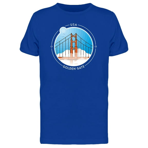 Famous Icon San Francisco T-Shirt Men -Image by Shutterstock, Male Small
