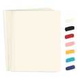 thumbnail image 1 of Cartulina Goefun, 8,5 x 11, 180 g/m², crema, paquete de 50 hojas, 1 of 7