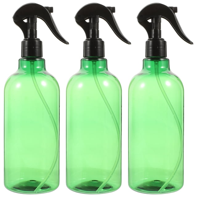 Miangastore Body Spray Containers Green Plastic 3Pack Leak Proof Travel Friendly Design