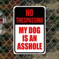thumbnail image 3 of Placa Metal Vintage Cuidado Con Mi Perro Pintura Hierro Rectangular 30x40cm, 3 of 9