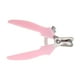 thumbnail image 1 of Cortauñas para mascotas de mango corto y duradero de 1 pieza Unique Bargains para gato y perro 4.72"x2.76" Rosa, 1 of 6