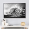 thumbnail image 3 of wall26 Framed Canvas Wall Art for Living Room, Bedroom Rising Waves II Canvas Prints for Home Decoration Ready to Hang - 24x36 inches, 3 of 5