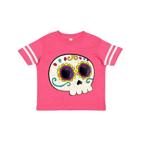 

Inktastic Cute Sugar Skull for Day of the Dead Gift Toddler Boy or Toddler Girl T-Shirt