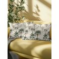 thumbnail image 5 of Outdoor Pillows Waterproof, Summer Palm Tree Throw Pillows with Inserts Included, Tropical Plants Botanical Vintage Indoor Outdoor Decorative Lumbar Pillow for Bed/Couch/Patio 12"x20", 1Pcs, 5 of 8
