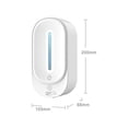 thumbnail image 4 of Automatic Soap Dispenser, 350ML Wall Mounted Soap Dispenser, Touchless Hand Sanitizer with Infrared Sensor, White Gel Type, 4 of 5
