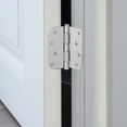 thumbnail image 3 of Design House 12-Pack 4" H x .625" Radius Butterfly Interior/Exterior Door Hinges, Satin Nickel, 3 of 14