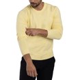 thumbnail image 4 of X RAY Mens Crew Neck Sweater Slim Fit Midweight Pullover Sweater for Men for Casual Dressy Wear (Big & Tall Available), Banana, L, 4 of 11