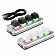4 Programmable Macropad for Office Efficiency Wide Compatibility Portable