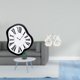 thumbnail image 2 of Elegante Escultura De Cisne Con Reloj De Acrílico Fundido. Reloj De Pared único Y Creativo Con Forma De Animal, Ideal Para Decorar Escritorios, Estanterías Y Armarios., 2 of 8