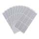 thumbnail image 1 of 10 hojas de pegatinas rectangulares para raspar, para juegos de rifas, etiquetas autoadhesivas para raspar, boletos, tarjetas plateadas para raspar, etiquetas para fiestas y eventos divertidos, 1 of 7