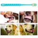 thumbnail image 5 of 4 Pcs 360-Degree Small Dog and Cat Soft Toothbrush Soft Silicone Deep Pet Teeth Cleaning Kit (Colors May Vary) - -, 5 of 5