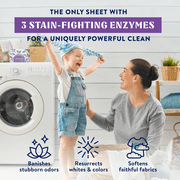 Cleancult Laundry Detergent Sheets, Wild Lavender Scent, 60 Count