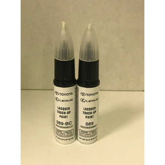 Genuine Toyota Touch Up Paint Kit 089/089BC Platinum White Pearl 00258-00089-21