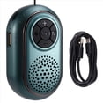 thumbnail image 1 of Mini Altavoz Bluetooth de Bolsillo, Barra de Sonido Estéreo Portátil con Bluetooth, Reproductor de Música MP3 Inalámbrico, Grabadora, Compatible con Radio FM y Tarjeta TF., 1 of 8