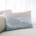thumbnail image 2 of Blue Summer Beach Throw Pillow Cover 20 x 30 Inch Decorative Pillow Cover Beige Ombre Coastal Ocean Nautical Lumbar Pillowcase Seasonal Rectangle Cushion Case for Couch Sofa Bed Living Room, 2 of 7