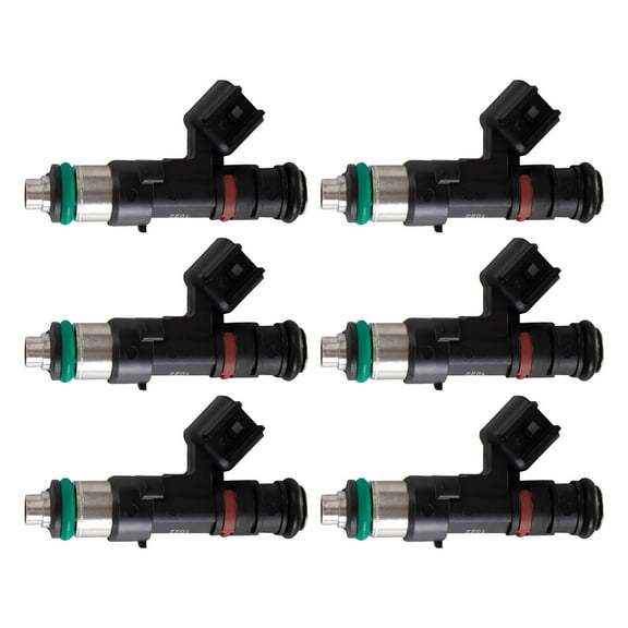 TRQ Fuel Injector Set Fits 2007-2008 GMC Acadia Outlook 2008-2010 Vue Enclave FIA60792