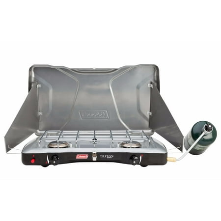 Coleman Perfectheat Technology Triton + Propane Camping (Best Portable Stove For Bug Out Bag)