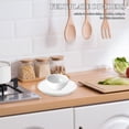 thumbnail image 4 of UPOUART 50Pcs Round Felt Dish Mats White Plate Protectors for Stacking and Noise Reduction, 4 of 8