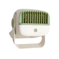 thumbnail image 4 of Ventilador de mesa recargable, silencioso, 5 modos, ajustable Verde, 4 of 9