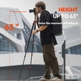 thumbnail image 3 of Trípode Fotopro X-Airfly Lightweight Travel 160 cm naranja, 3 of 7