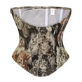 thumbnail image 1 of Faja moldeadora delgada con estampado de gato persa con cinturón para mujer Fridja  nalpqowj30991, 1 of 1