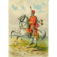 thumbnail image 3 of Franz Gerasch 11x14 Black Modern Framed Museum Art Print Titled - Soldier on Horse 11, 3 of 5